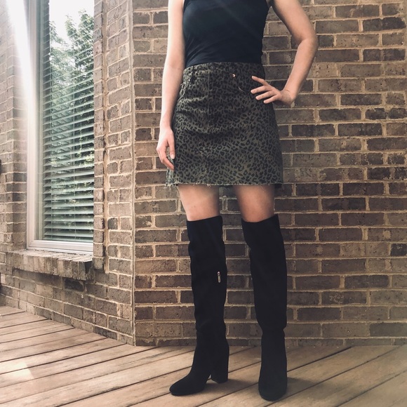 Tommy Hilfiger Black Neela2 Knee High Riding Boots - Picture 3 of 16